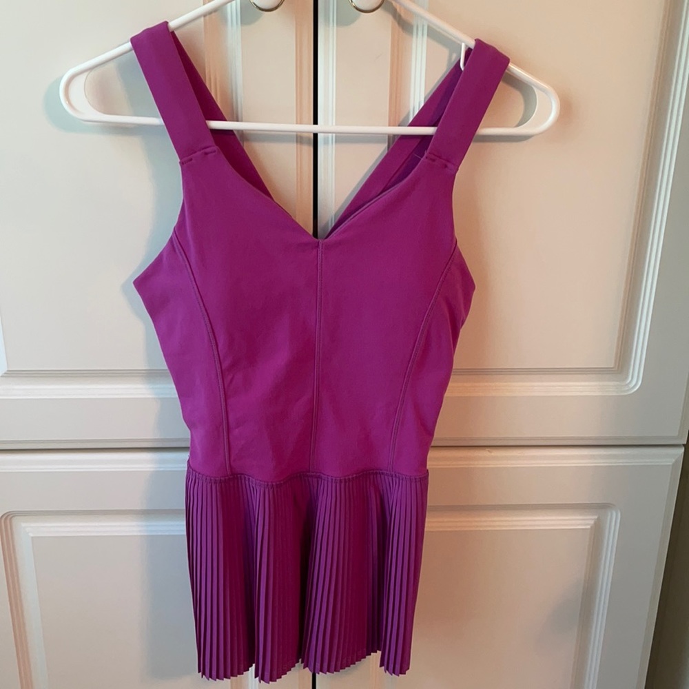 WORN ONCE Lululemon pleat the street tank top